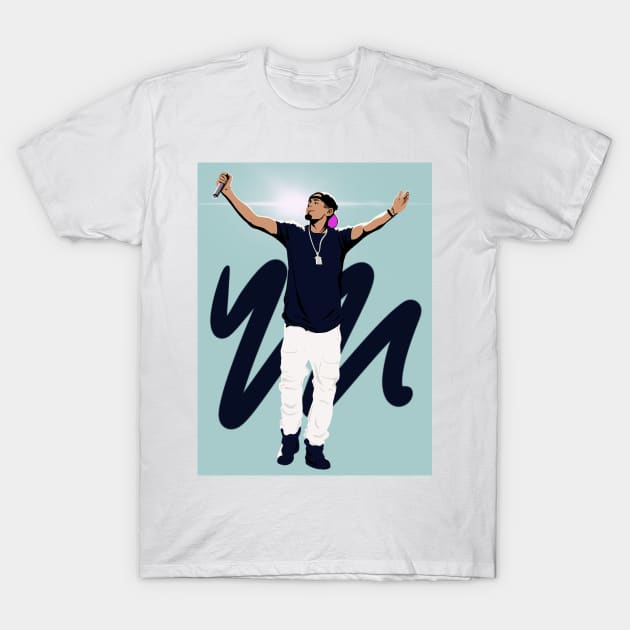 J Cole T-Shirt by tea rent illustrations